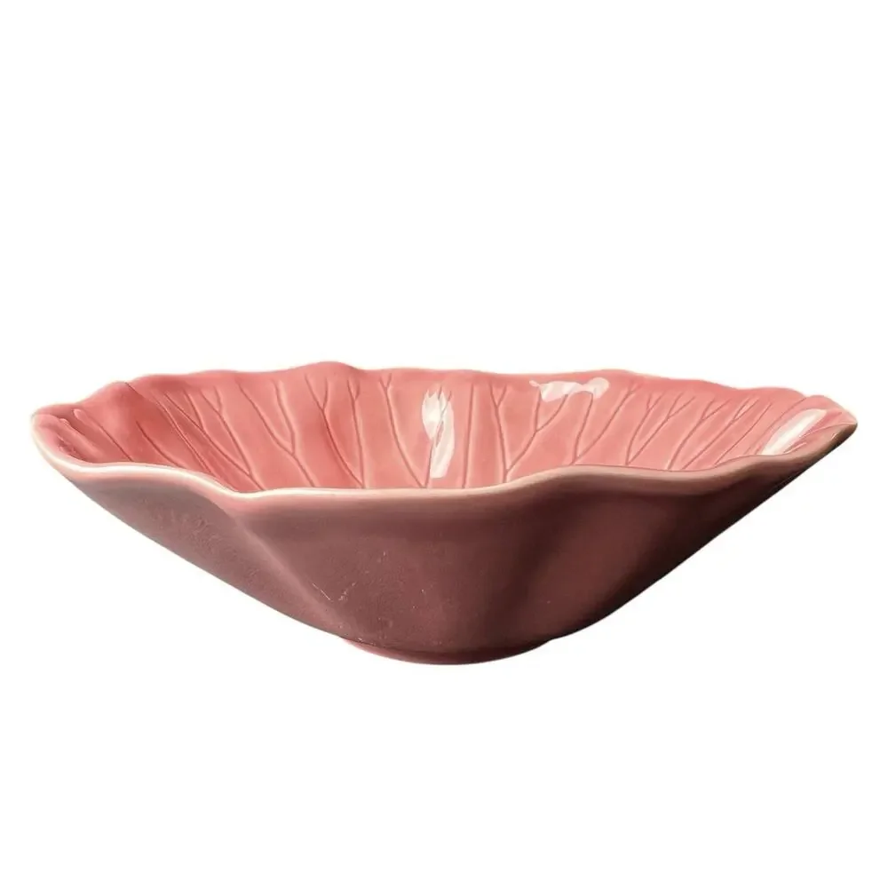 Vintage‎ Metlox Poppytrail Lotus Pink/Rose Salad Bowl 7”